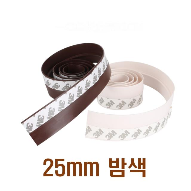 3M 1중날 고투명 접착식 외풍차단바람막이 강화도어바람막이 자동문바람막이 창문틈새막이 문틈막이 문풍지 방풍비닐 창문바람막이, 밤색