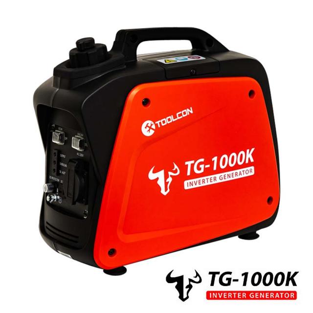 툴콘 인버터 저소음 발전기 TG-1000K 휴대용 캠핑용 소형, 1개