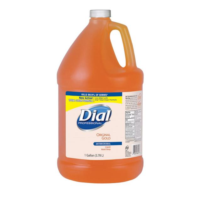 Dial Original Gold Antimicrobial Liquid Hand Soap 다이알 리퀴드 핸드 소프 오리지널 골드 1 gallon(3.78L)