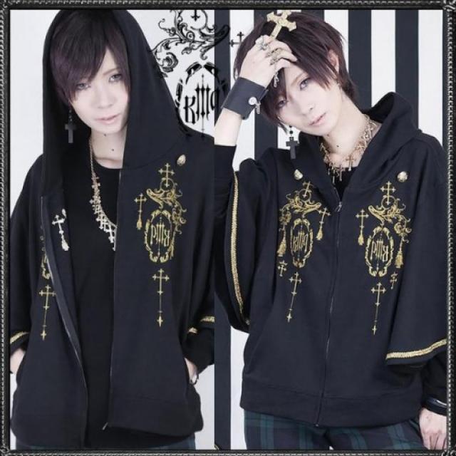[해외]여성상의 > 티셔츠 긴팔 여성 상의 / 여성 티셔츠 Genki Japanese brand * BLACKMIQURI gold embroidery sweater jacket * Classic (배송비