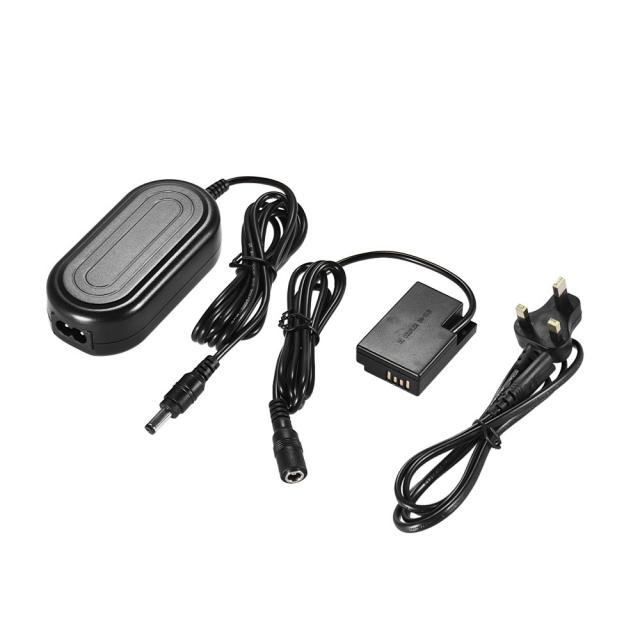 Andoer ACK-E18 AC 전원 LP-E17 더미 배터리 어댑터 카메라 충전기 Canon EOS 200D 750D 760D 800D 77D 반란군 SL2 T6i T6s T7i 키스 X8 X8i 8000D 디지털 SLR, UK Plug