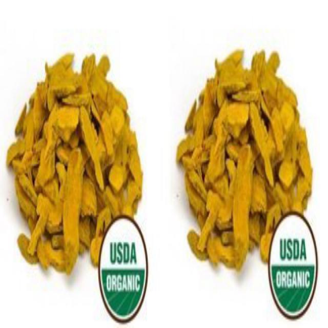 Starwest Botanicals Organic Turmeric Rhizome Sliced (2) Starwest 식물 유기농 심황 Rhizome Sliced ​​(2), 1