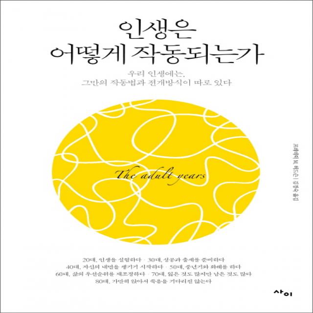 인생은 어떻게 작동되는가:우리 인생에는 그만의 작동법과 전개방식이 따로 있다 사이
