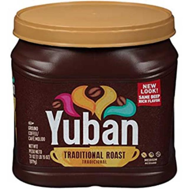 Yuban Traditional Medium Roast Ground Coffee (31 Oz Canister), 1