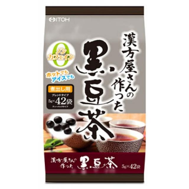 이토오 한방 제약 한방 가게 만든 검은 콩 차(5g× 42포대)건강 차※경감 세율 대상 상품, 1, 단일상품