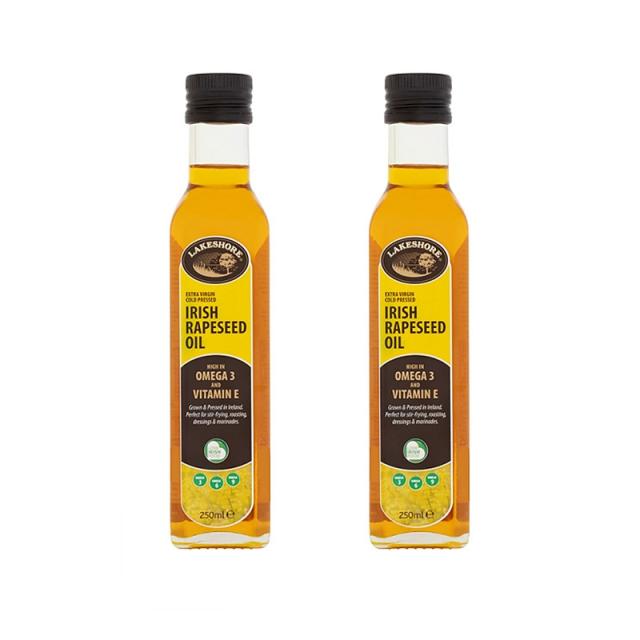 Lakeshore 유채유 유채 씨유 기름 250 ml 2병 Ireland extra virgin Rapeseed Oil, 단일상품