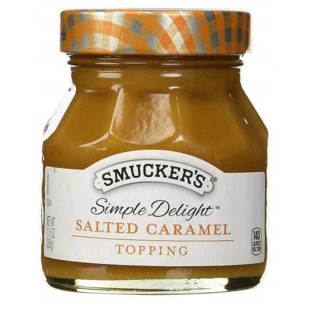 Smuckers 스머커스 심플 딜라이트 솔트 캐러멜 토핑 11.5oz, 1개