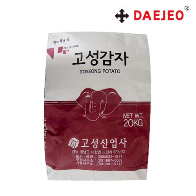 고성 코끼리 감자전분20kg 고성감자 대용량전분, 단품