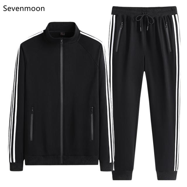 Sevenmoon 빅사이즈 남성용 긴팔 운동복(추리닝)세트