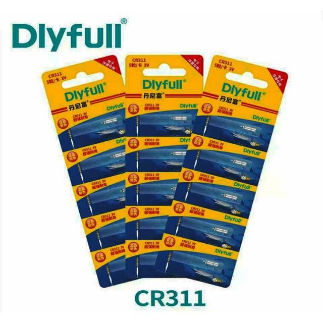 Dlyfull Cr 311 전자케미용 배터리 50개