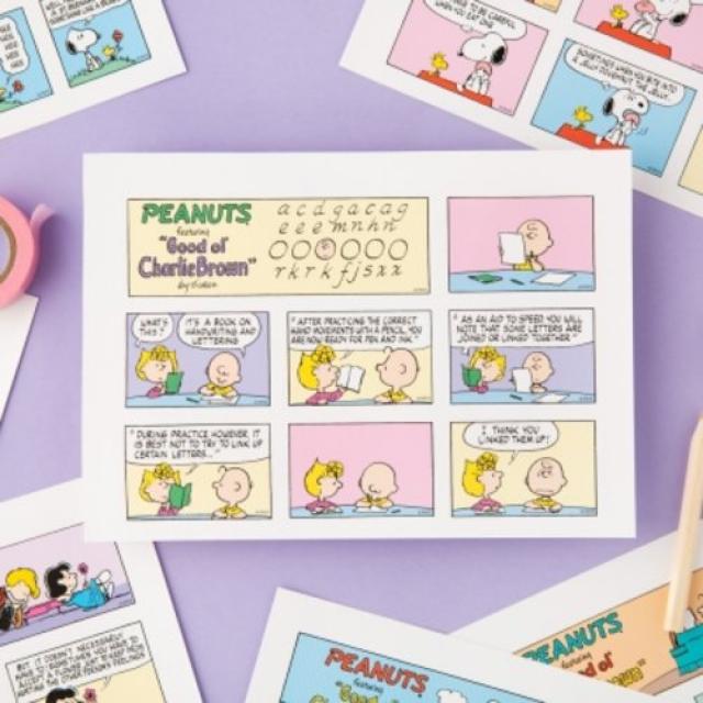 [텐바이텐] [Peanuts] 썬데이 스티커_Spring, 옵션선택, 2. 우드스탁과 정류장