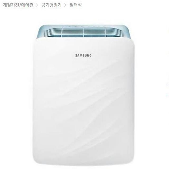 삼성전자 블루스카이 공기청정기 AX39T1000UWD 12평형