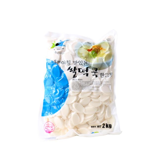 [메가마트]청백리 쌀 떡국 2kg, 1개