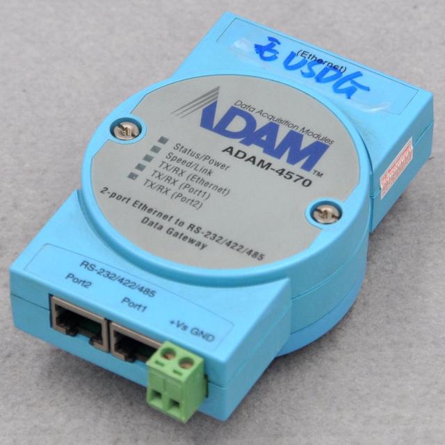 ADAM-4570 ADAM 2 포트 RS-232422485 이더넷 직렬 포트 네트워킹 서버 USDG 모드 버전에 상대적으로 낮은