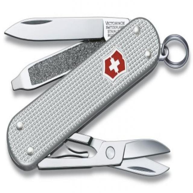 VICTORINOX(빅토리녹스) 클래식 ALOX 보증서 첨부 0.622126 (구명칭:클래식 AL)[일본 정규품] 0622126 실버