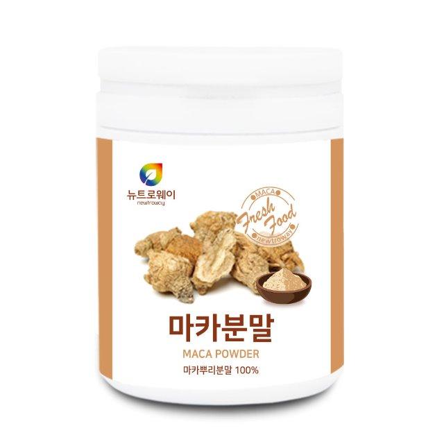 뉴트로웨이 마카분말 마카뿌리 추출물 페루산 순수 마카뿌리분말 자연의 맛 슈퍼퓨드 기력보충제 퓨드 식품첨가물 식사대용 간식용 영양식품 가족선물 전통식품 효과는 검색, 1통, 230g