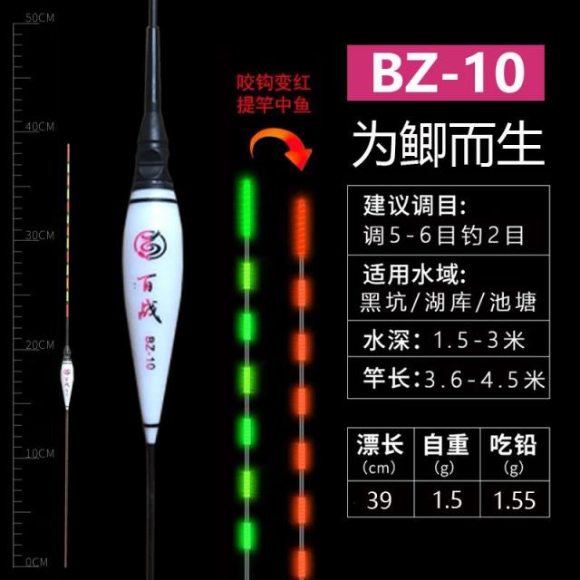 보쉘 스마트 전자찌 나노소재 입질변색감지 올림찌 내림찌, B.[불변색] 밤낮으로 꼬리+2개의 배터리