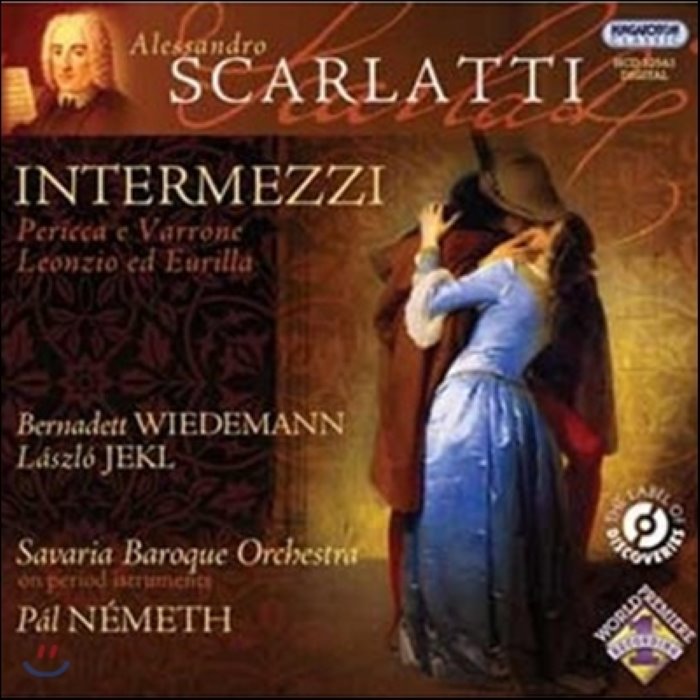 Pal Nemeth 알레산드로 스카를라티: 간주곡 - 페리카와 바로네 레온치오와 유릴라 (A. Scarlatti: Intermezzi - Pericca e...