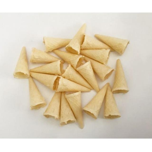 베이킹파티 미니콘과자 50개 미니 아이스크림콘 과자 1개