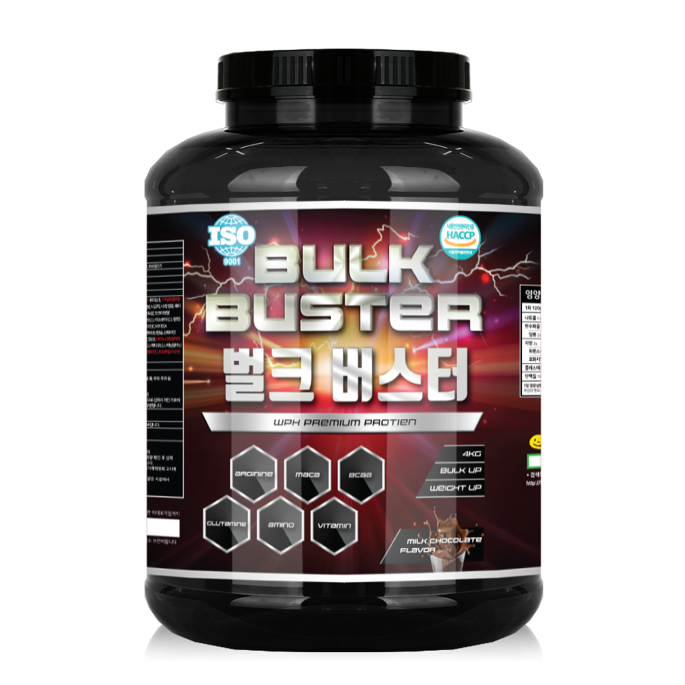 초강력 체중증가 살찌는 보충제 게이너 WPH 단백질보충제 프로틴 벌크 버스터 4KG