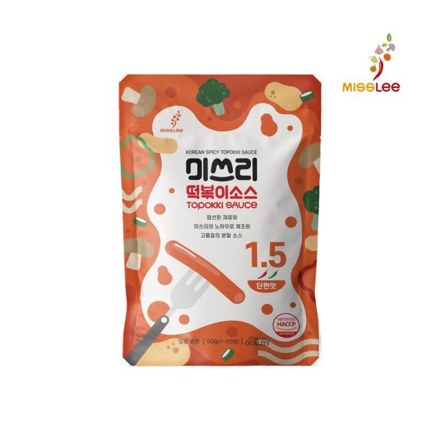 미쓰리 떡볶이 소스(10개), 50g, 10개