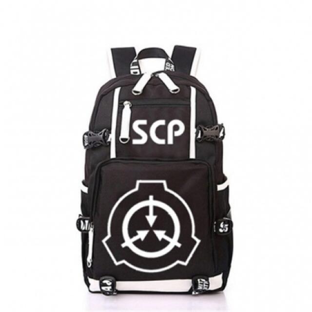 [해외]남성가방 SCP Special 봉쇄 절차 Foundation USB Backpack Bag Luminous 학생 Bookbag 배낭 학생 책가방 Bag