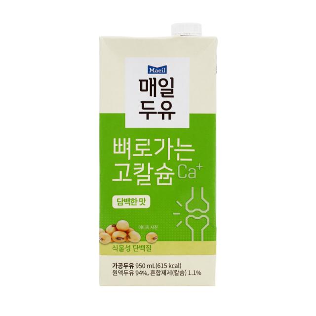 [메가마트] 매일 뼈로가는 칼슘 두유 950ml, 1개