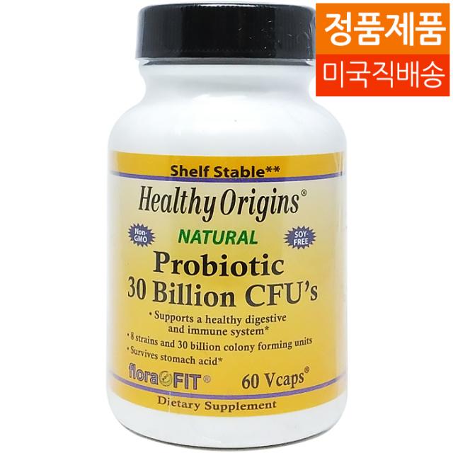 (해외) Healthy Origins 헬시오리진스 프로바이오틱스 300억 CFU 60정, 1개