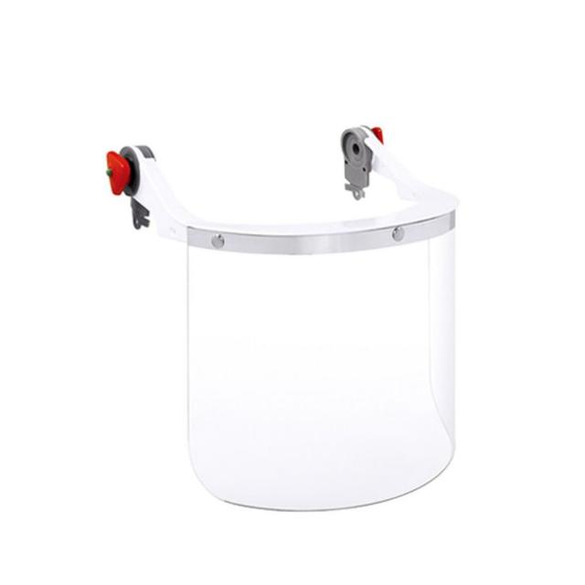 투명보안면 안전고글 눈보호구 건설산업 맨머리형 부착 안면보호 안면보호구 보안면 얼굴보호 귀형dkcuzn 696 얼굴보호용 보호면 현장 안전모 산업안전용품