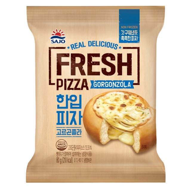 대림 한입피자 고르곤졸라 80gx18개 아이스박스 1box 80g