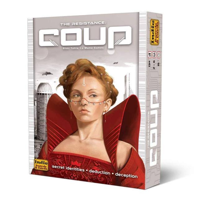 영문판 전략 카드 게임 3종 레지스탕스 쿠데타 아발론 The Resistance Avalon Coup Card Game 쿱 쿠데타 