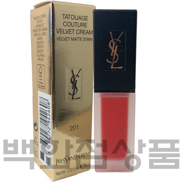 입생로랑 따뚜아쥬 꾸뛰르 벨벳틴트6ml-더강력해진 매트틴트, 1개, 216누드엠블럼