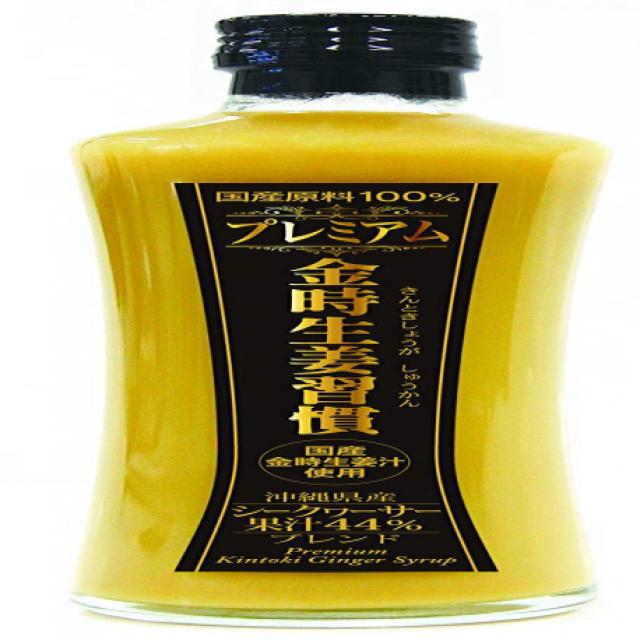 沖縄物産企業連合 プレミアム金時生姜習慣 300ml 오키나와 물산 컨소시엄 프리미엄 긴토키 생강 습관 300ml, 1