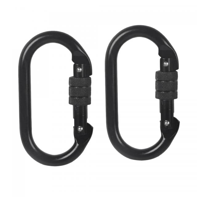 Jc O 모양 등산 Carabiner 내림차순 배낭 여행