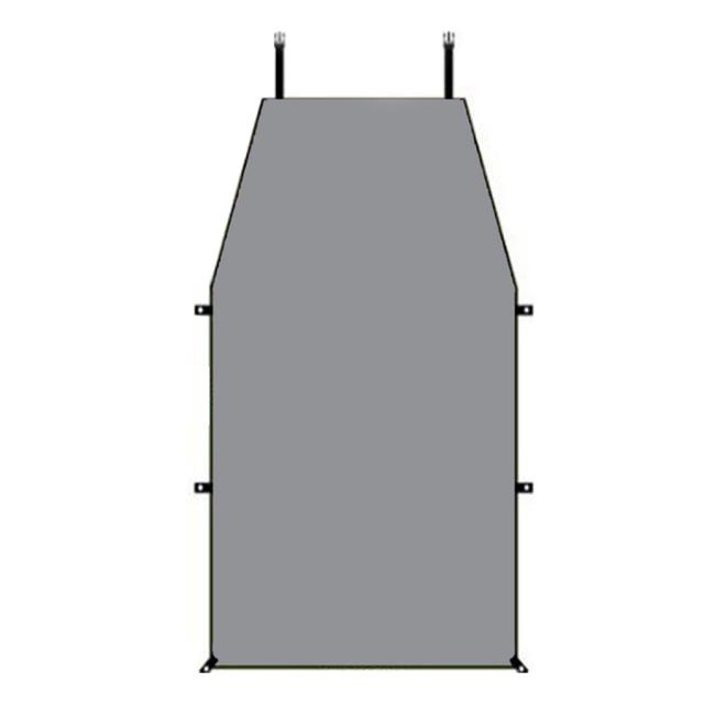 자동차 측면 천막 접힌 방수 옥스포드 천 조정 텐트 개폐식 태양 그늘 쉼터 캐노피 액세서리 하이킹 유형3