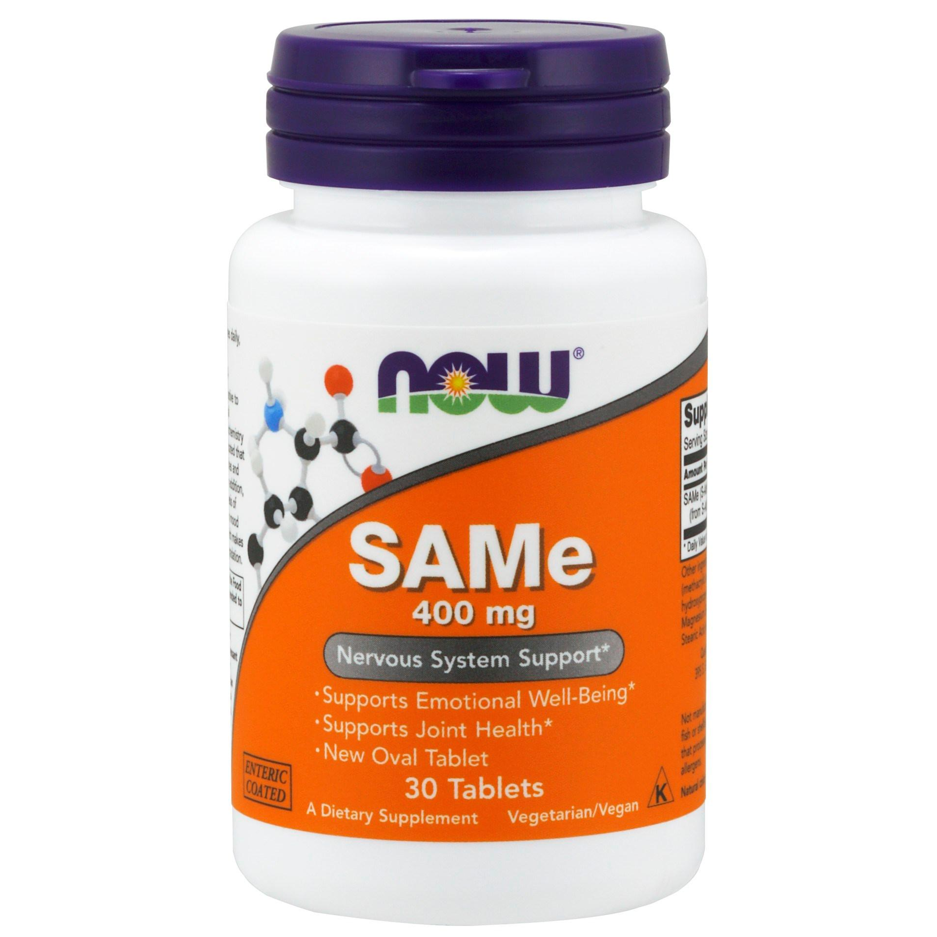 나우푸드 Same 400mg 타블렛 글루텐 프리 비건 30개입 1개