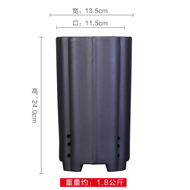 어반30 인테리어 도자기 거실 화분 홍운회합 자사도자기 난화분 클래식 수공분, HY136-3