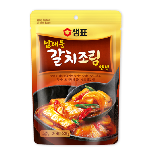 샘표 별미여행 남대문 갈치조림 양념, 200g, 3개