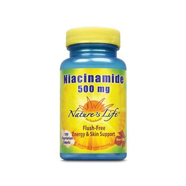 미국직배송 Nature's Life 나이아신 niacinamide, 500 mg | 100 ct, 단일상품