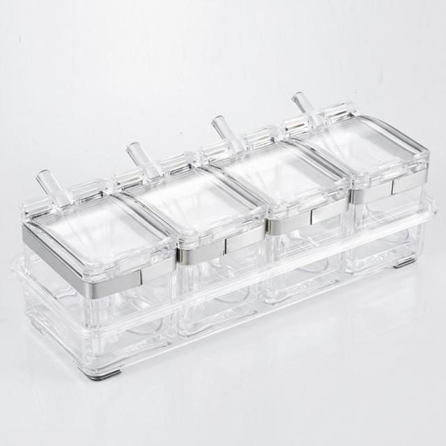 상질 설탕통 소스통 가정용 식기 보관 용기 조미료통 70호 AAr7ys4, A세트, 1