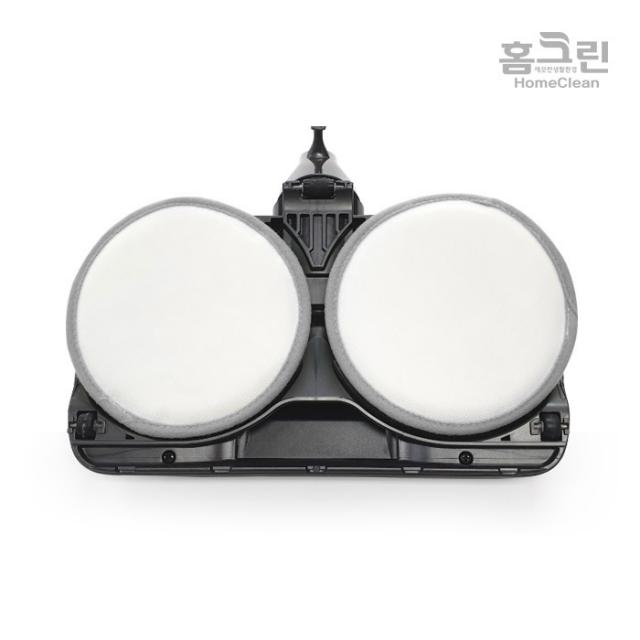 홈크린 코드제로 제트 호환 물걸레청소포 원형(145mm)키트형, 1개, 02_키트용부착패드