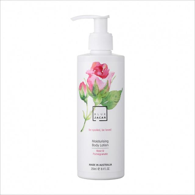 (호주직배) Blue Jacar 장미 & 석류 바디로션 250ml 3팩 Rose & Pomegranate Moisturing Body Lotionl