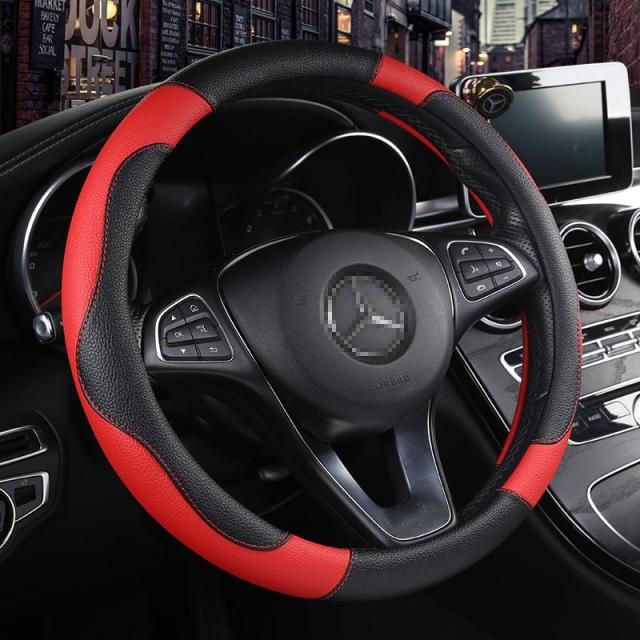 광기 토요타 치향 우뢰 렉서스 한 람다 이치자동차 전용차 핸들 세트, 303블랙레드 핸들커버