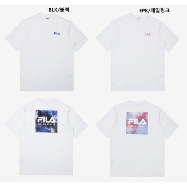 [갤러리아] 휠라(FILA)FILA [남 여공용] *NEW* 루즈핏 등판 타이다이아트웍 티셔츠 - FS2RSC2146X