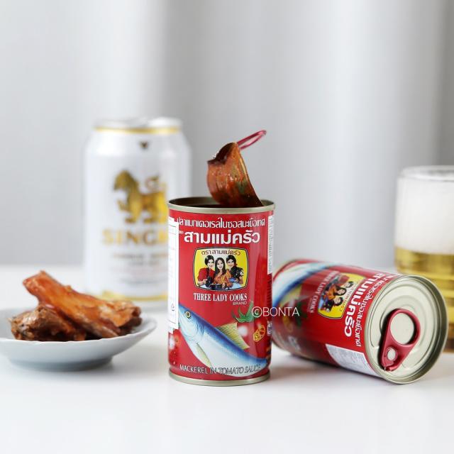 마케럴 인 토마토 소스 155g 고등어 캔 통조림 반미, 단품