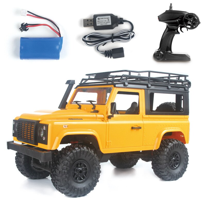 1:12 스케일 rtr 버전 rc 자동차 2.4g 4wd MN-90K MN-91K rc 락 크롤러 d90 수비수 픽업 원격 제어 트럭 완구 소년 선물 용품, F^+0