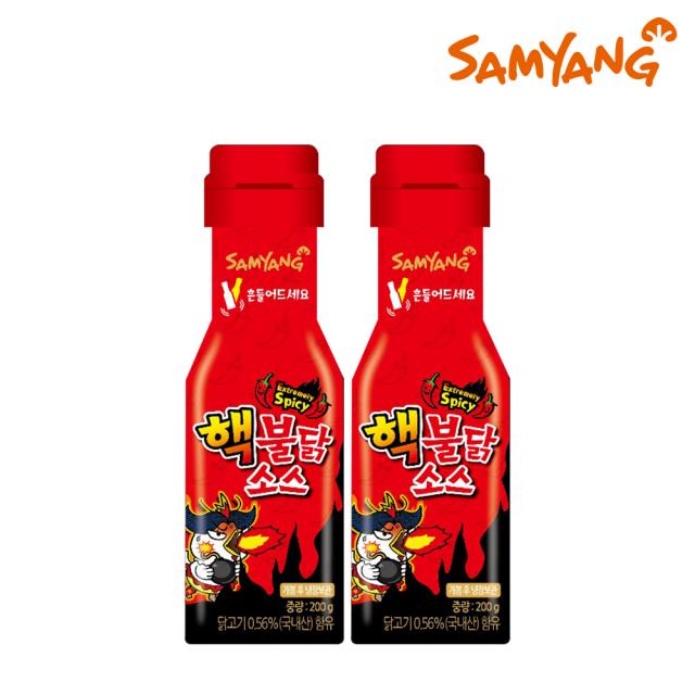 삼양 핵불닭소스 200g x 2개, 200g, 2개