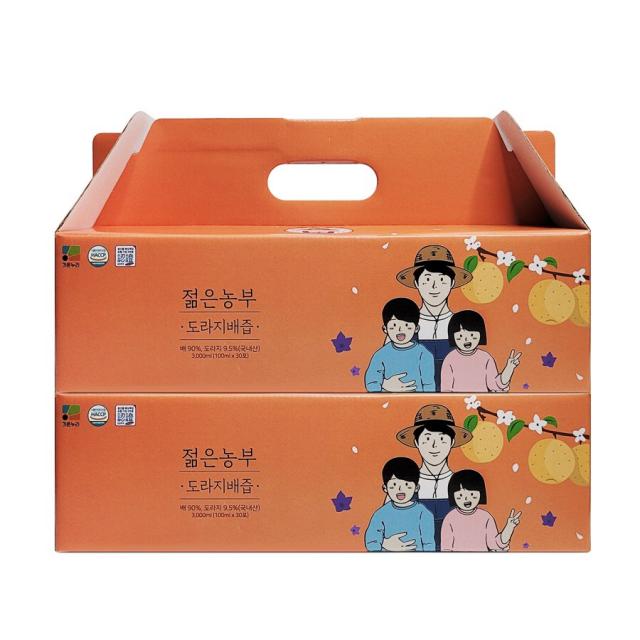 푸릇담 젊은농부 도라지배즙, 100ml, 60포