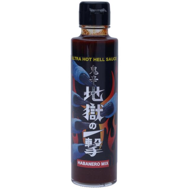 Hell Company(ヘルカンパニー) 地獄の一撃 鬼辛デスソース 150ml Hell Company (헬 컴퍼니) 지옥의 일격 鬼辛 데스소스 150ml, 1