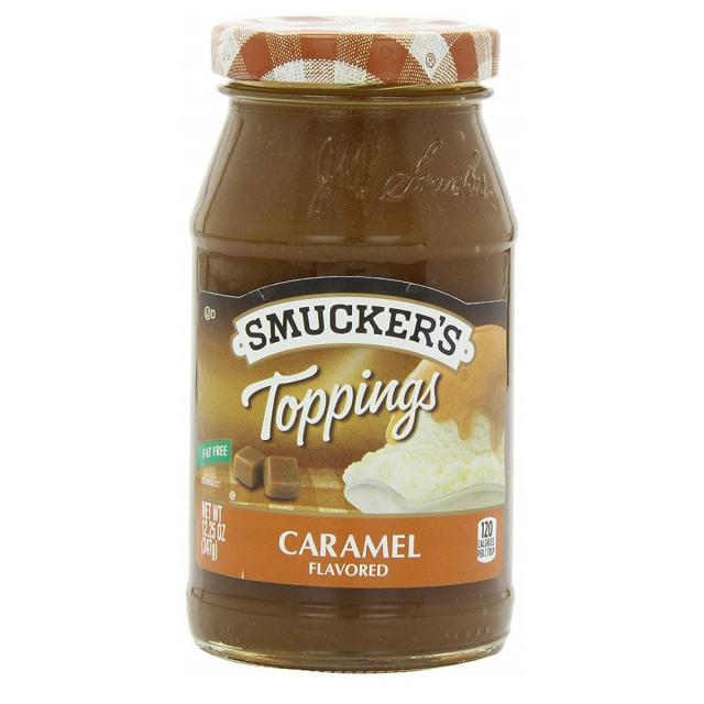 Smuckers Caramel Flavored Topping 스머커스 캐러멜 맛 토핑 12.25oz, 1개